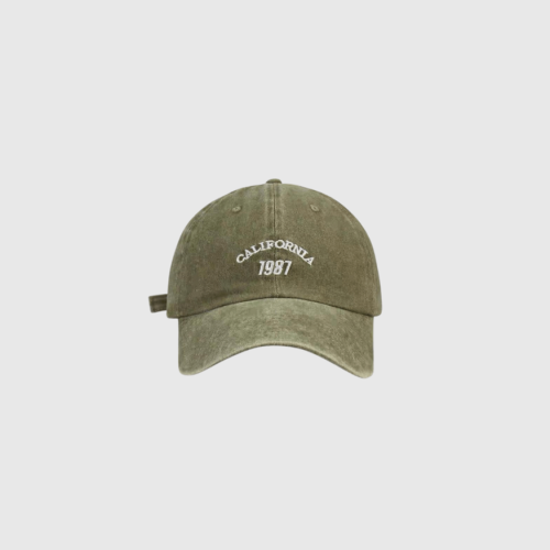 GORRA AH LAVADO VERDE CALIFORNIA 1987