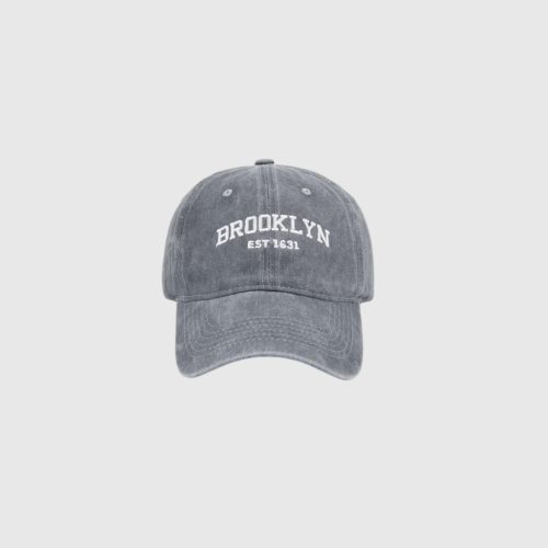 GORRA AH LAVADO GRIS BROOKLYN