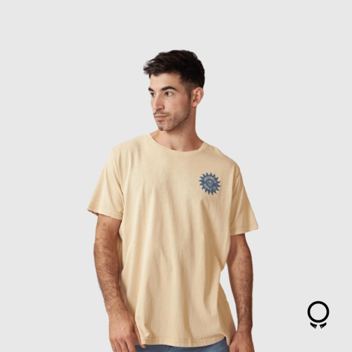 REMERA ESTAMPADA KRISTOBELGA OSLO BEIGE