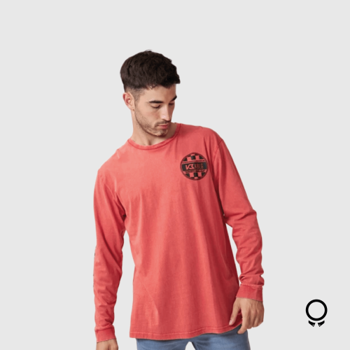 REMERA KRISTOBELGA MANGAS LARGAS VANTA ROJA