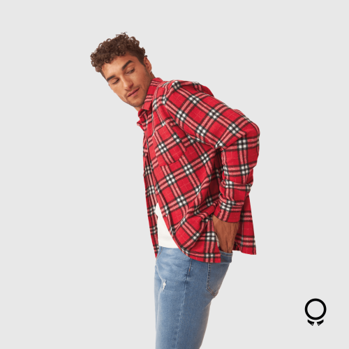 SOBRECAMISA ADEL KRISTOBELGA CUADROS ROJOS