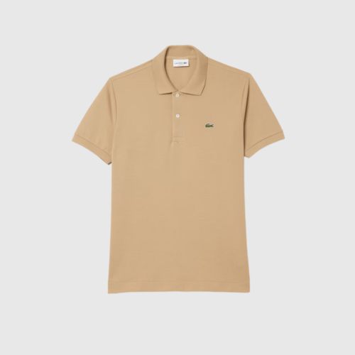 REMERA LACOSTE POLO BEIGE