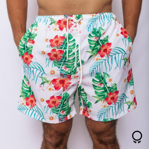 SHORT DE BAÑO LIBERATO BASICS FLORES