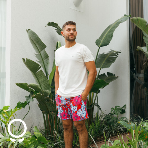 SHORT DE BAÑO LIBERATO BASICS FLORES