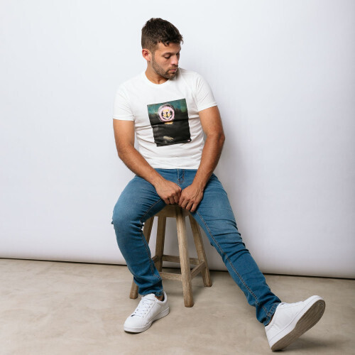 REMERA LIBERATO BASICS REGULAR FIT BLANCA MONALISA