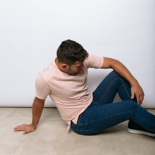 REMERA LIBERATO BASICS OVERSIZE ROSADO