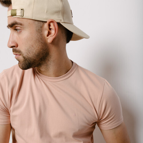 REMERA LIBERATO BASICS PREMIUM TEE ROSA CLARO