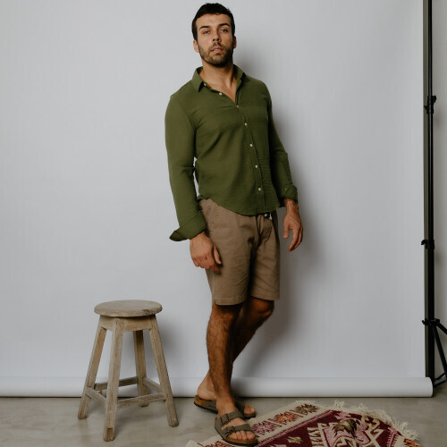 BERMUDA CON GOMA LIBERATO BASICS KAKHI