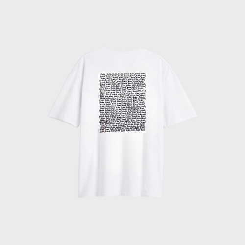 REMERA OVERSIZE LIBERATO BASICS MARFIL BLAH BLAH