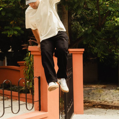 REMERA LIBERATO BASICS OVERSIZE  BEIGE