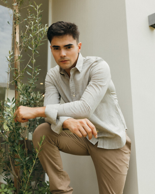 CAMISA LIBERATO BASICS MANGAS LARGAS VERDE