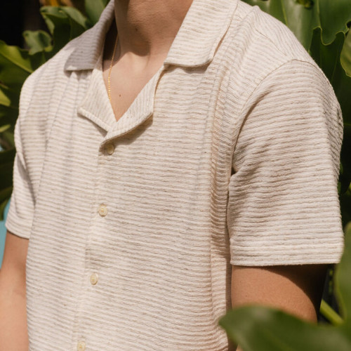 CAMISA LIBERATO BASICS PLAYERA BEIGE