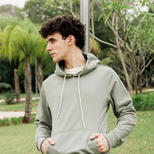 HOODIE LIBERATO BASICS VERDE