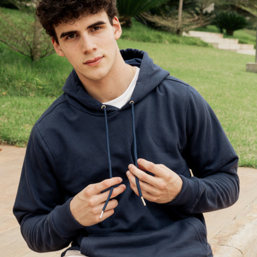 HOODIE LIBERATO BASICS AZUL MARINO
