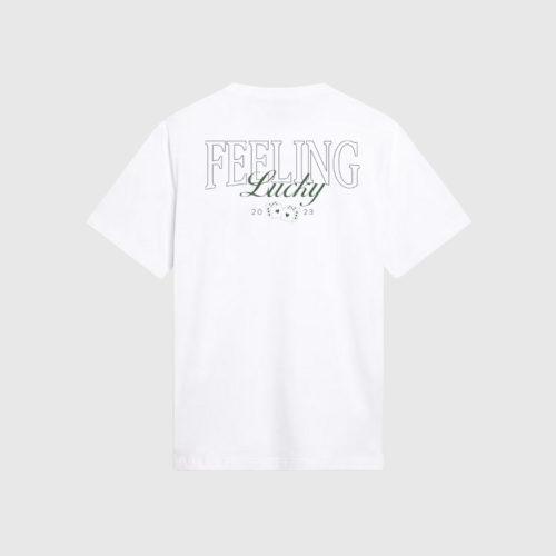 REMERA LIBERATO BASICS REGULAR FIT  MARFIL FEELING LUCKY