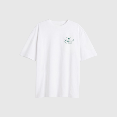 REMERA LIBERATO BASICS OVERSIZE MARFIL LEISURE LOUNGEWEAR