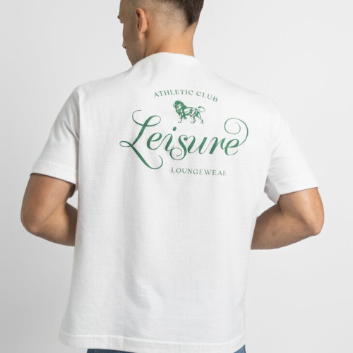 REMERA LIBERATO BASICS OVERSIZE MARFIL LEISURE LOUNGEWEAR