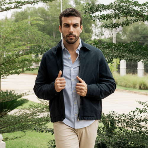 CAMPERA LIBERATO BASICS IVY AZUL MARINO
