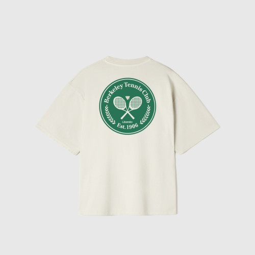 REMERA LIBERATO PREMIUM 250GSM OVERSIZE BEIGE BERKELEY TENNIS CLUB