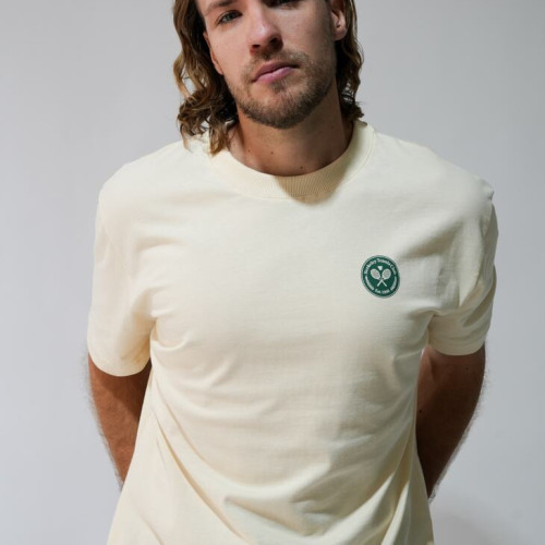 REMERA LIBERATO PREMIUM 250GSM OVERSIZE BEIGE BERKELEY TENNIS CLUB