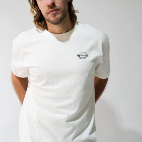 REMERA LIBERATO PREMIUM 250GSM OVERSIZE MARFIL PORSCHE COLLECTION