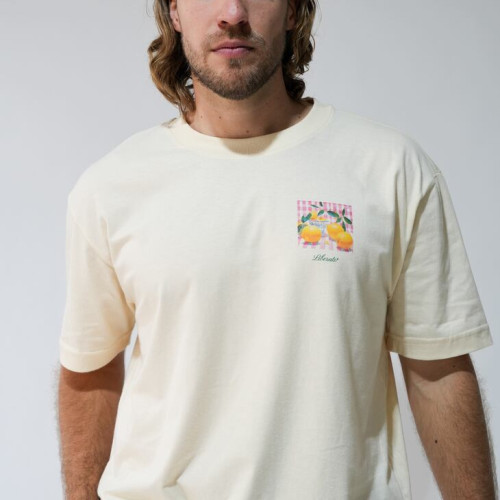 REMERA LIBERATO OVERSIZE BEIGE LEMON TARTE