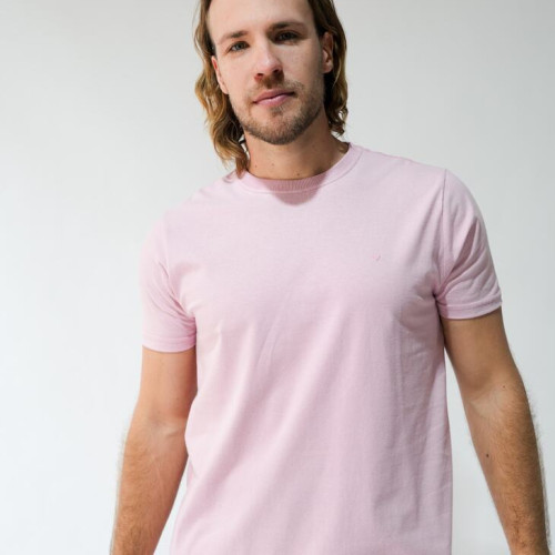 REMERA LIBERATO REGULAR FIT ROSADA