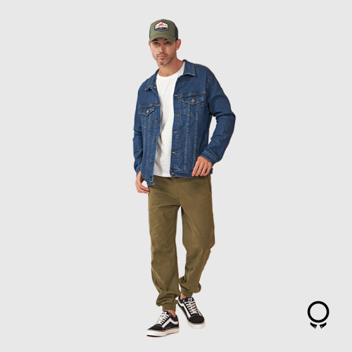 CAMPERA DE JEANS N+ PINE AZUL