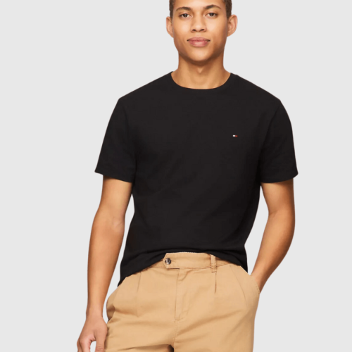 REMERA TOMMY HILFIGER NEGRA