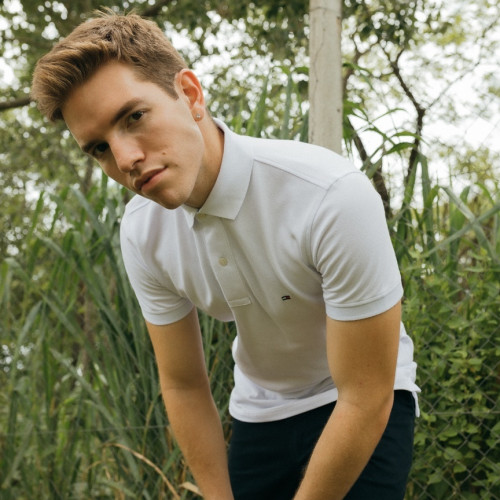 REMERA TOMMY HILFIGER POLO BLANCA