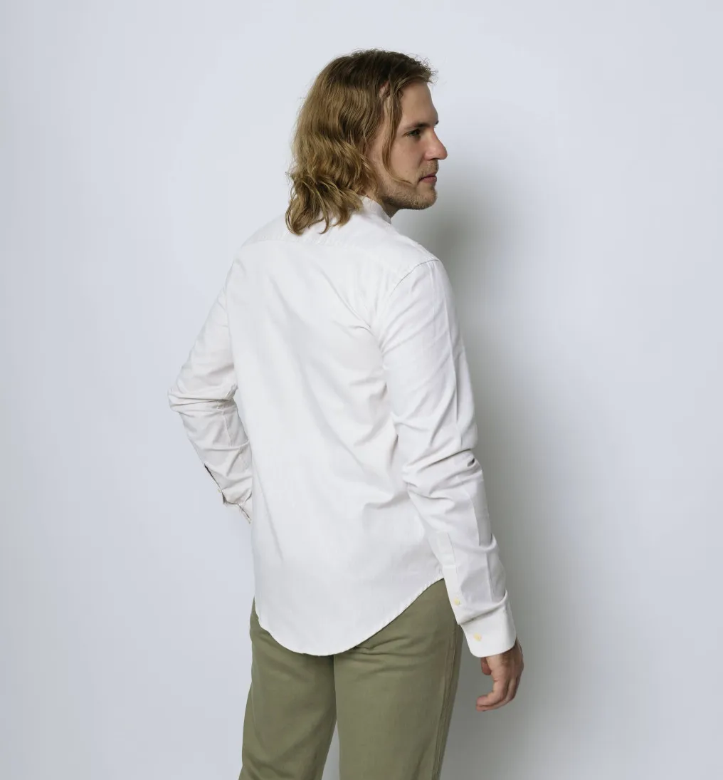 CAMISA LIBERATO BASICS MAO MANGAS LARGAS BEIGE