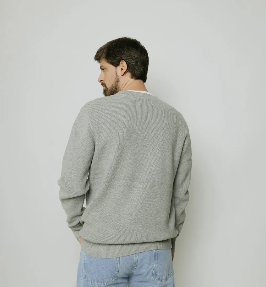 CARDIGAN LIBERATO GRIS