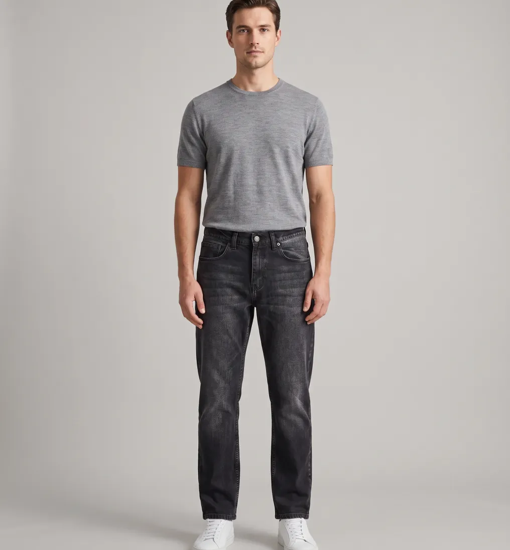 JEANS RECTO LIBERATO NEGRO