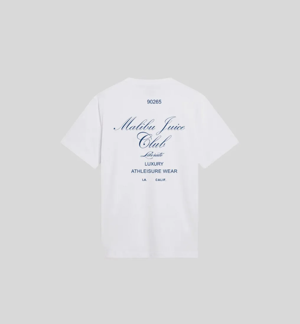 REMERA LIBERATO BASICS REGULAR FIT  MARFIL MALIBU JUICE CLUB