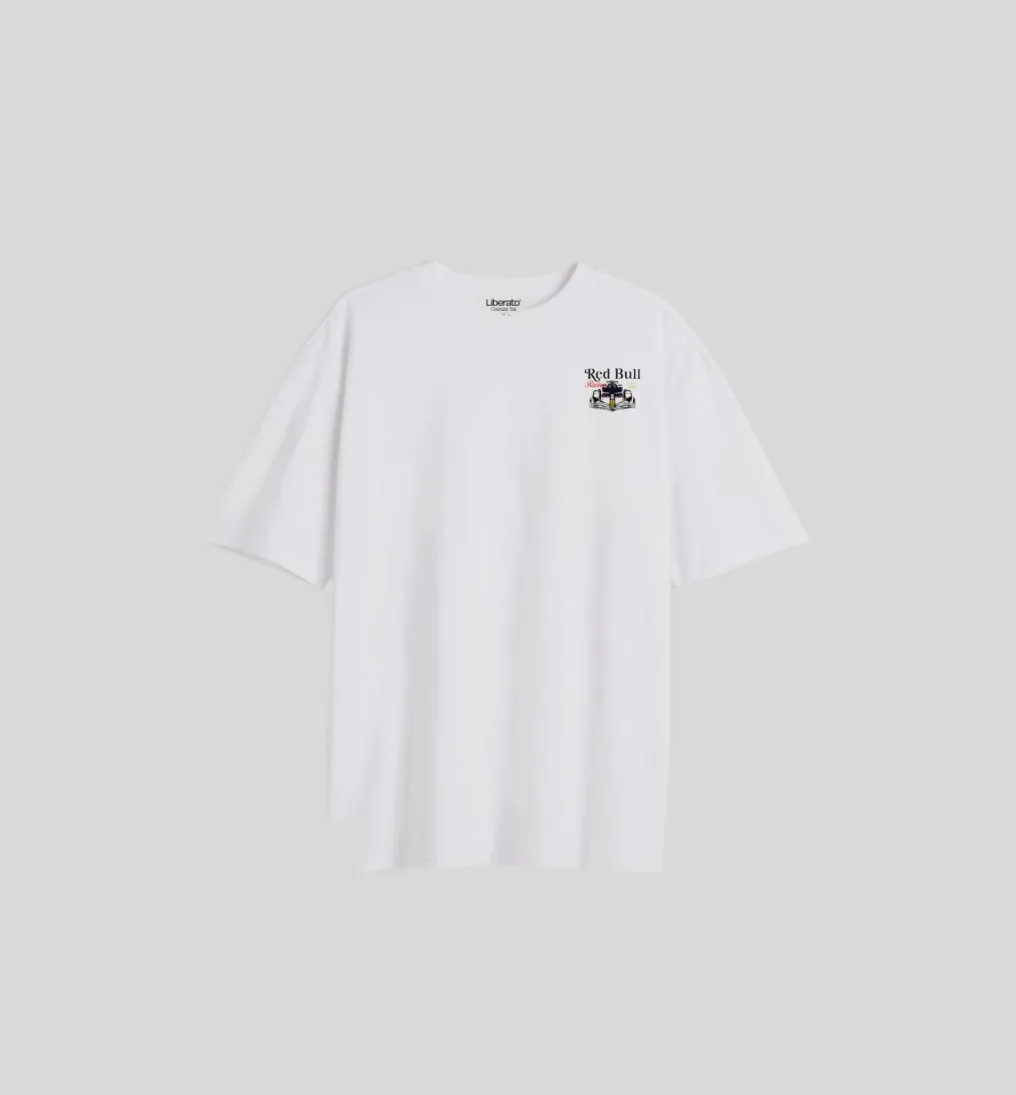 REMERA LIBERATO MARFIL RED BULL RACING