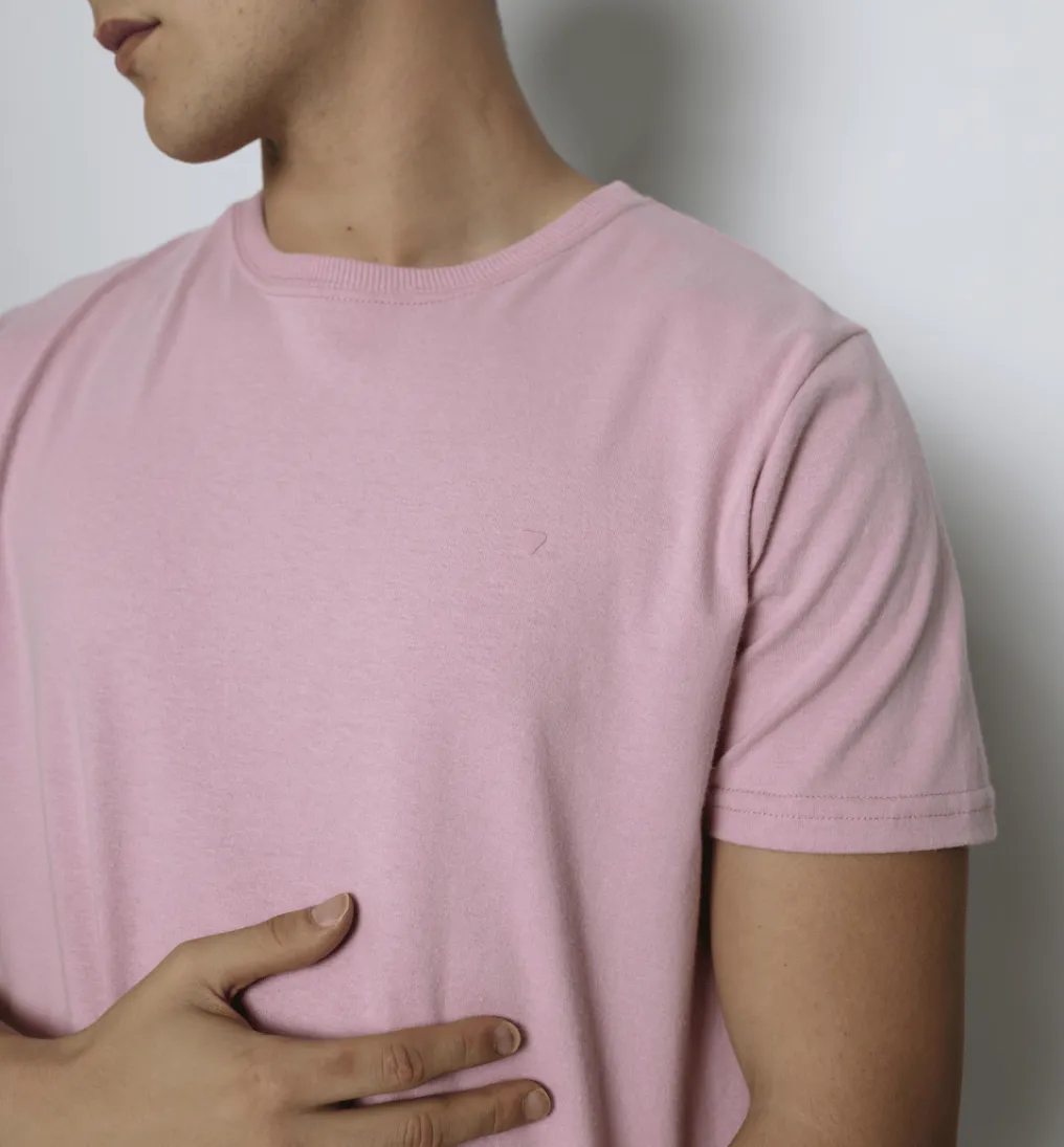 REMERA LIBERATO REGULAR FIT ROSADA