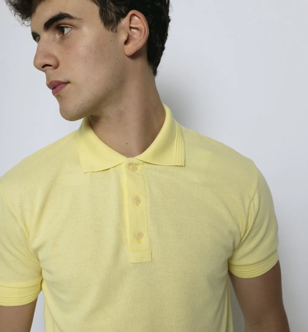 REMERA POLO LIBERATO AMARILLA