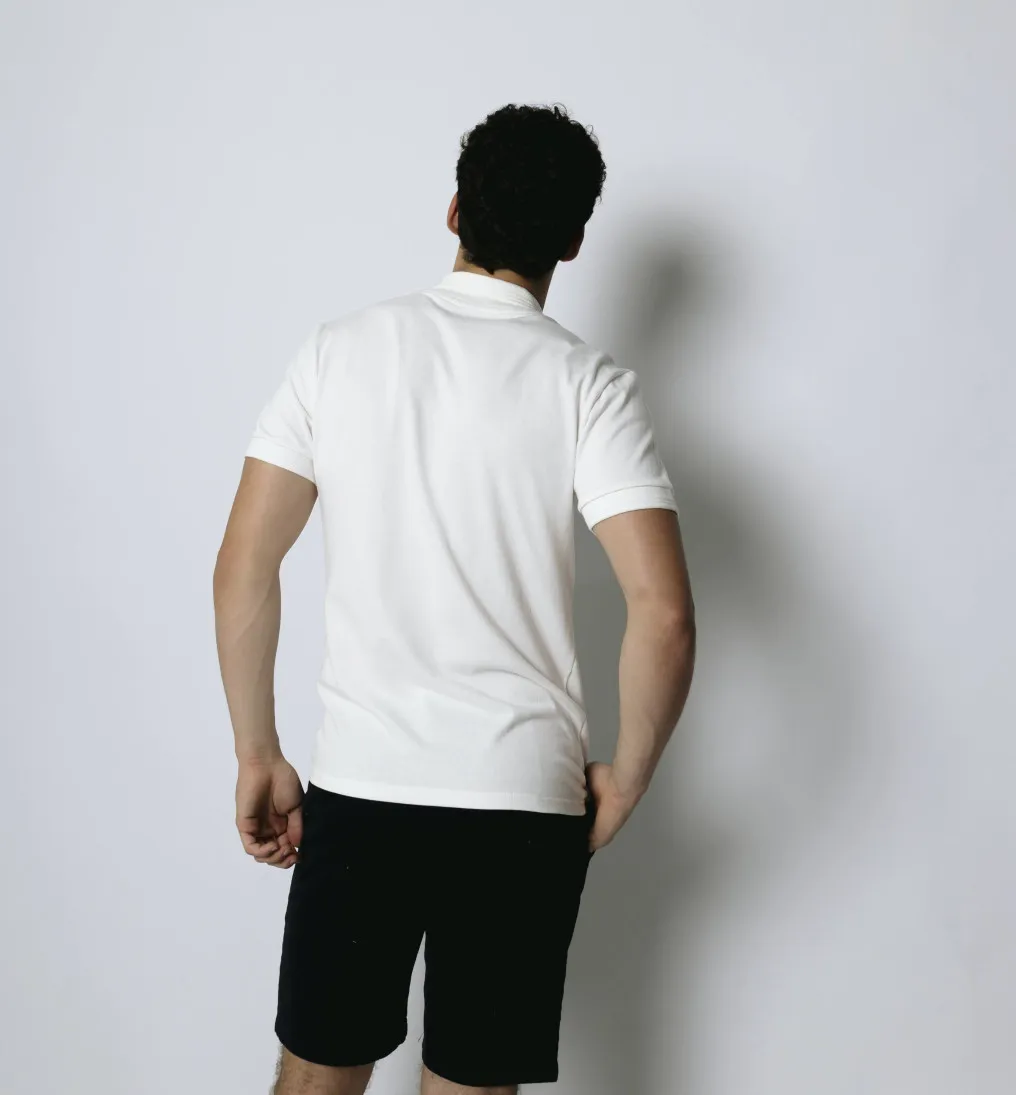 REMERA POLO LIBERATO MARFIL