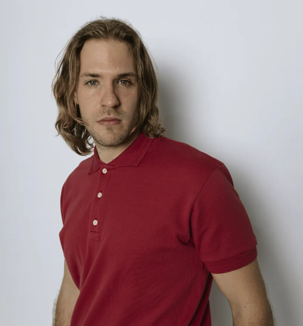 REMERA POLO LIBERATO ROJA
