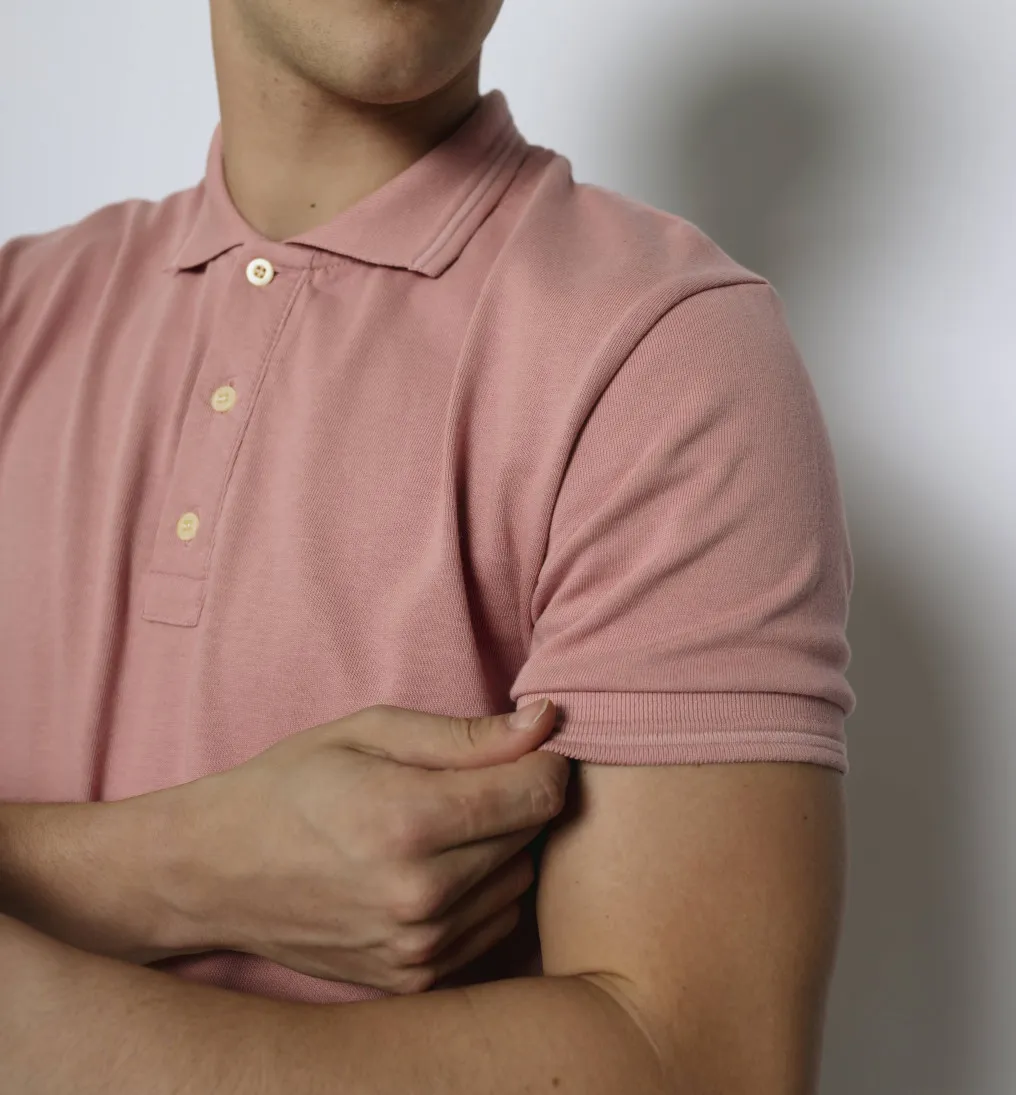 REMERA POLO LIBERATO ROSADA