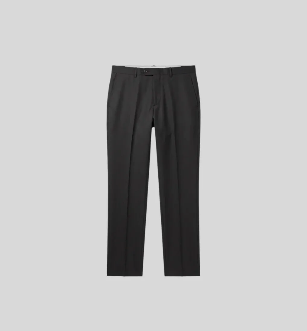 TRAJE SLIM FIT PERRY ELLIS NEGRO RAYITAS