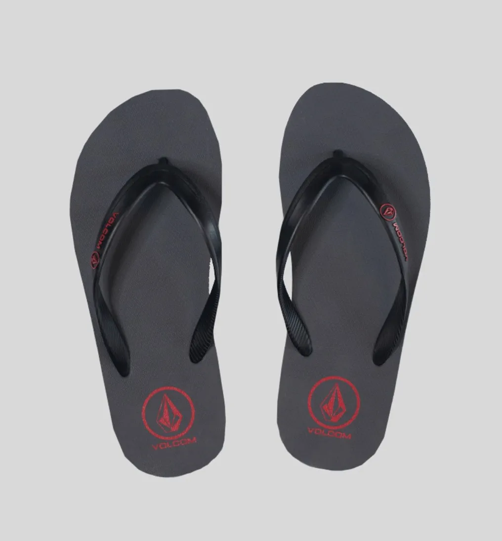 ZAPATILLA VOLCOM GRIS CON NEGRO
