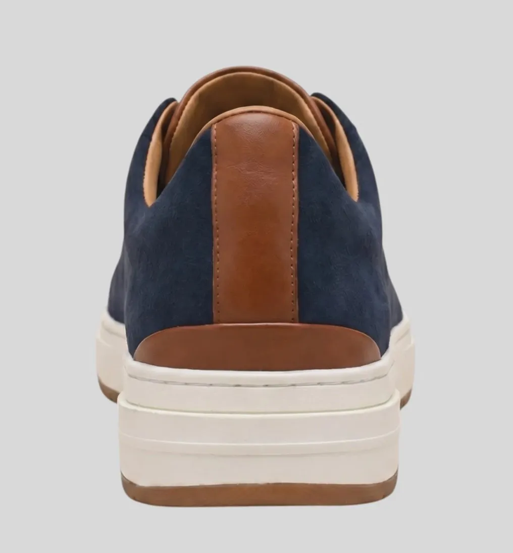 ZAPATO LIBERATO DE GAMUZA AZUL