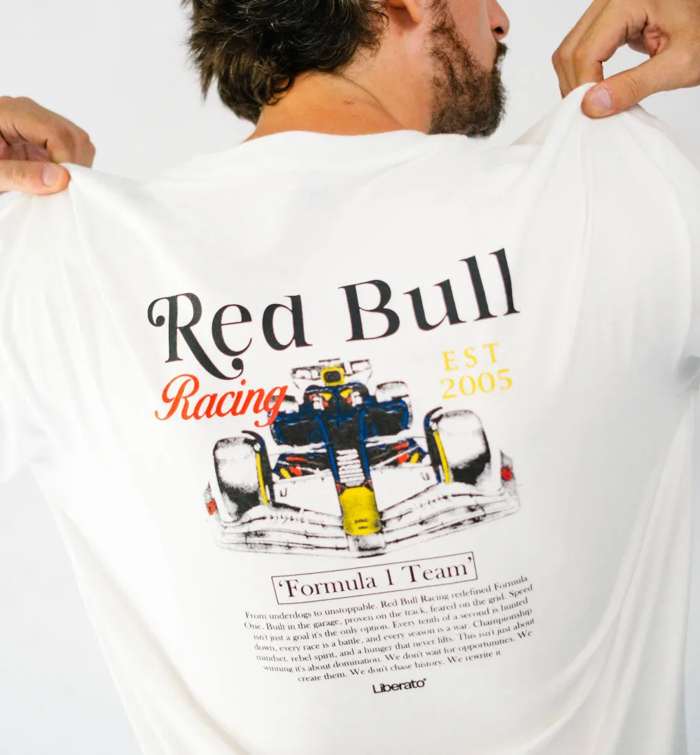 REMERA LIBERATO MARFIL RED BULL RACING