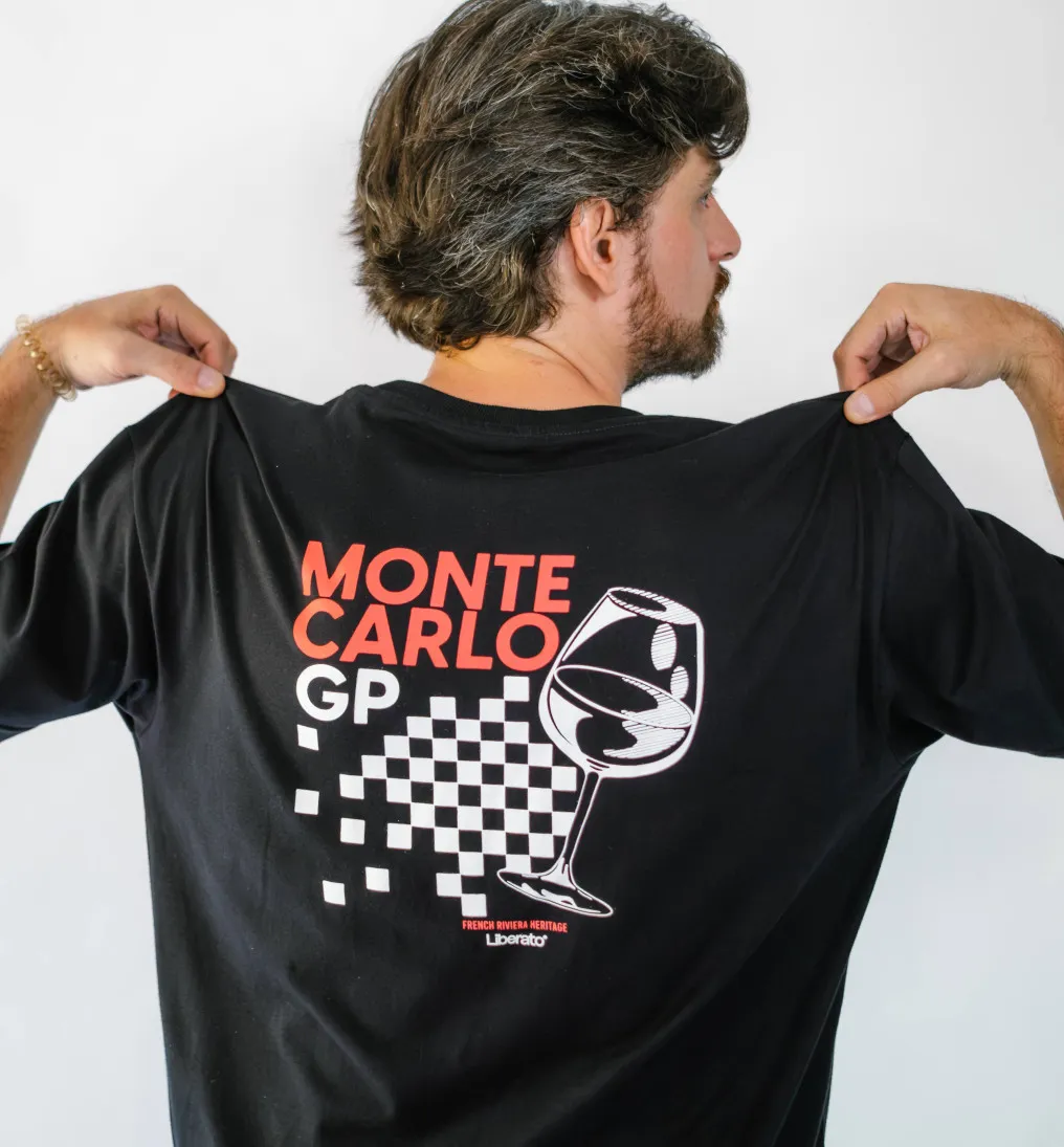 REMERA LIBERATO OVERSIZE NEGRA MONTE CARLOS GP