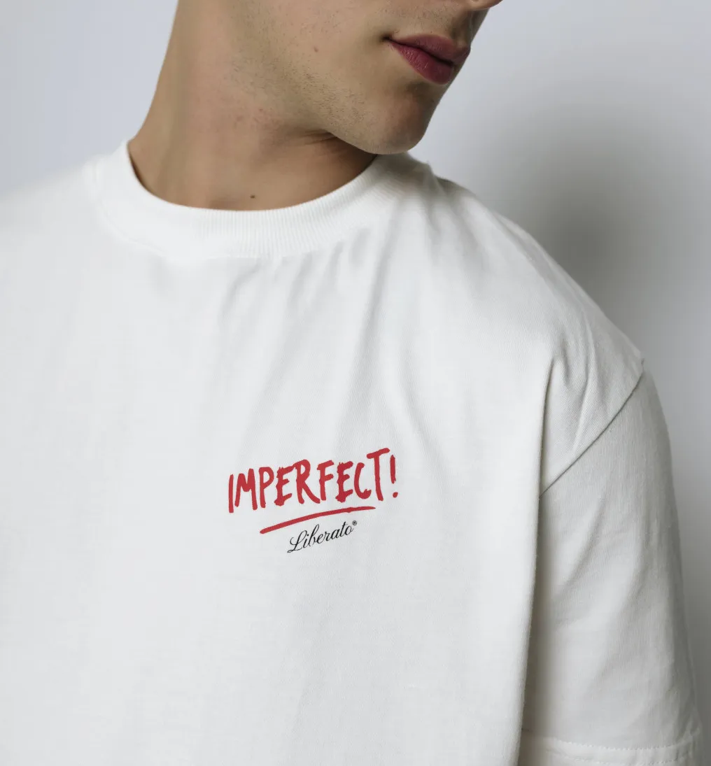 REMERA LIBERATO PREMIUM 250GSM OVERSIZE MARFIL IMPERFEC