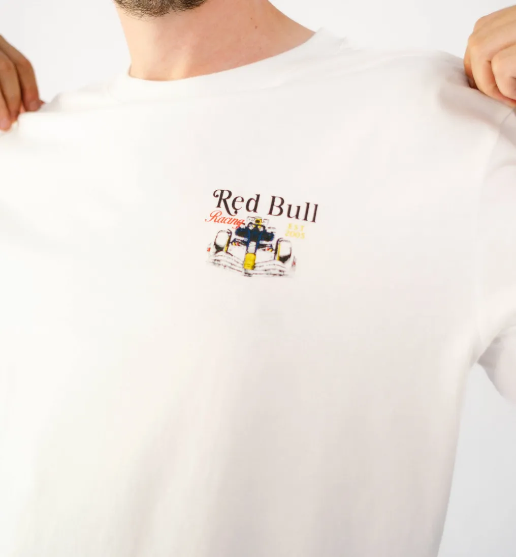 REMERA LIBERATO MARFIL RED BULL RACING