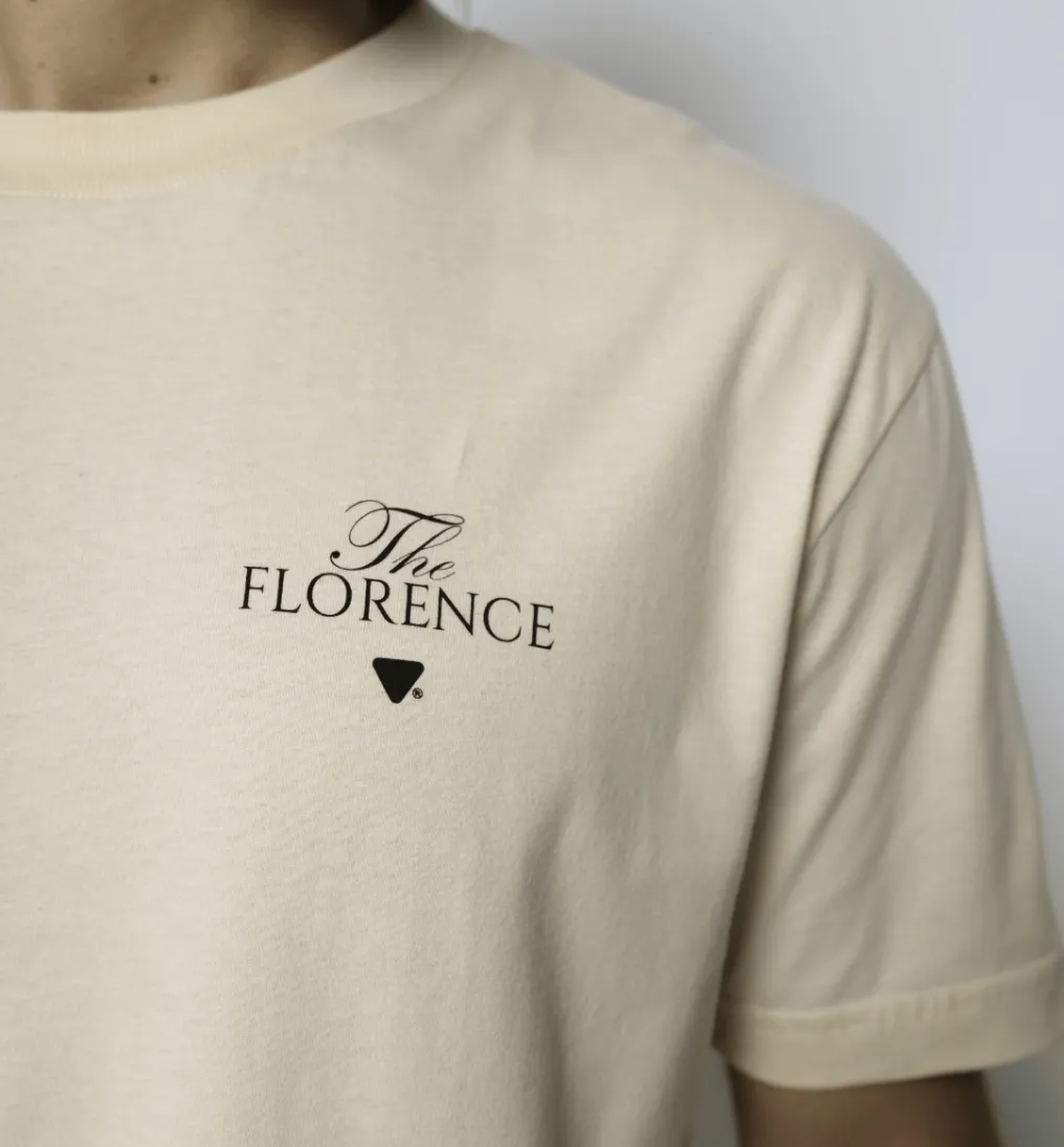REMERA LIBERATO OVERSIZE BEIGE THE FLORENCE