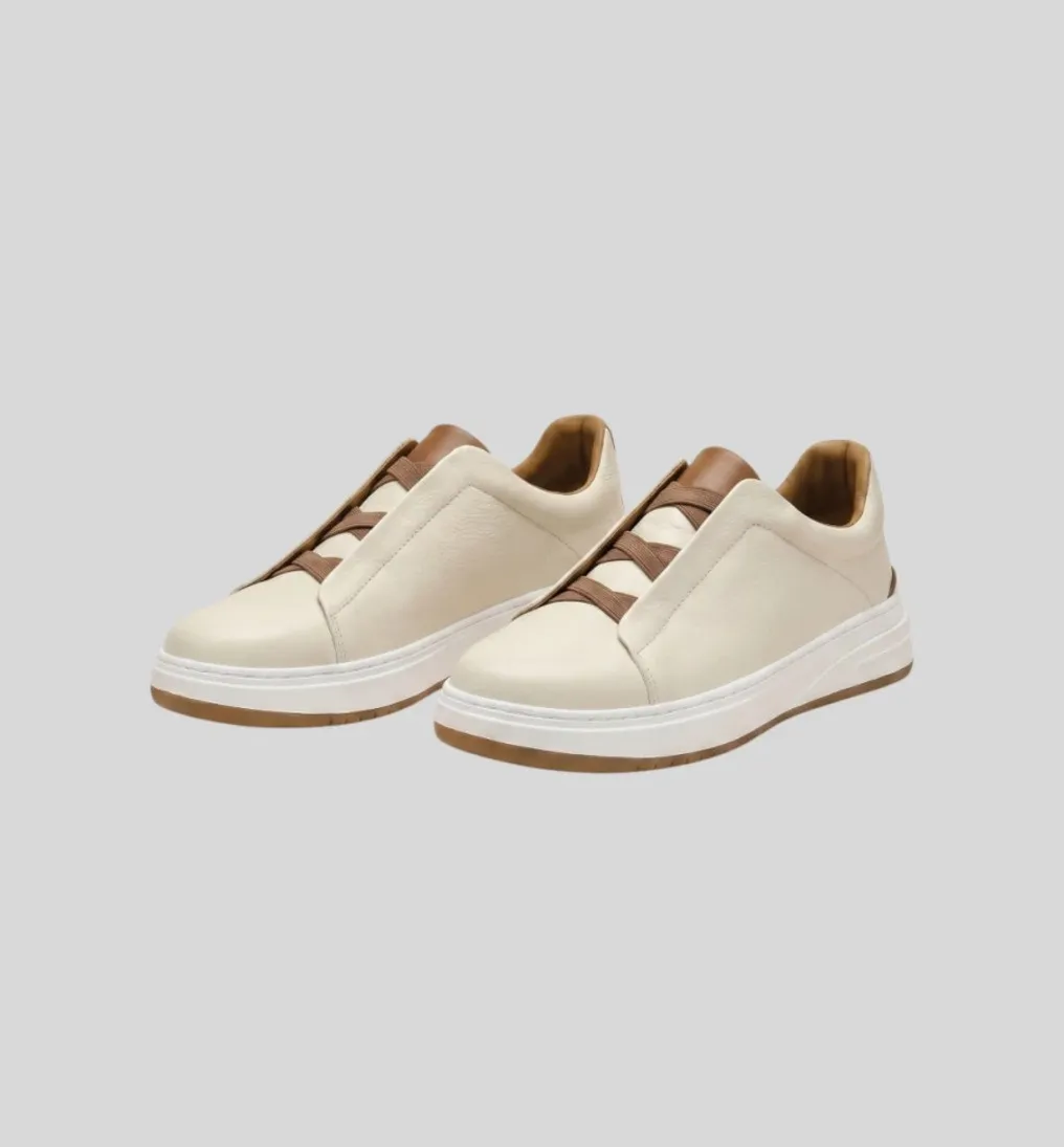 ZAPATO LIBERATO DE CUERO BEIGE