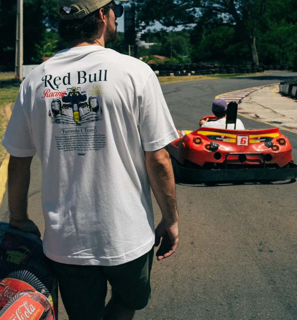 REMERA LIBERATO MARFIL RED BULL RACING